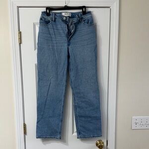 Hollister Light Blue Straight Leg Jeans